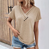 Effortless Elegance V-Neck Tee™