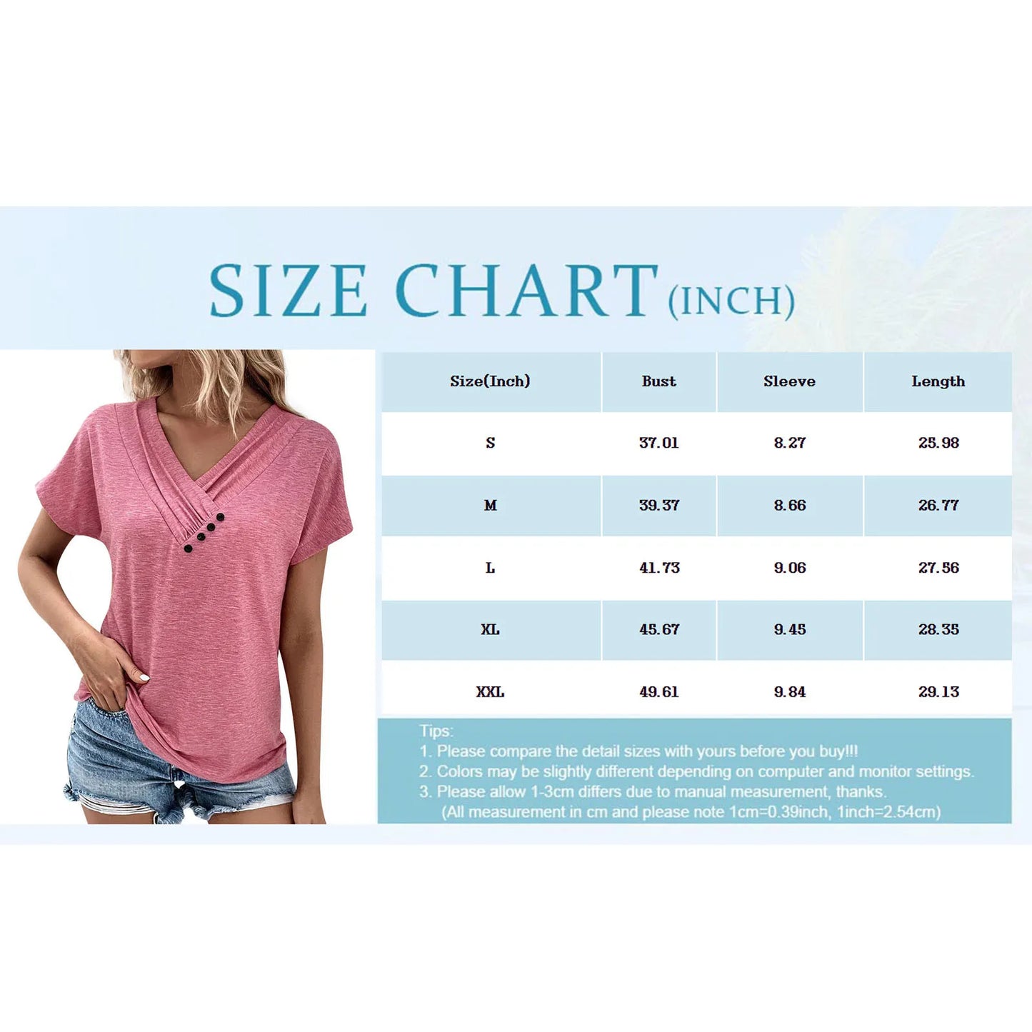 Effortless Elegance V-Neck Tee™